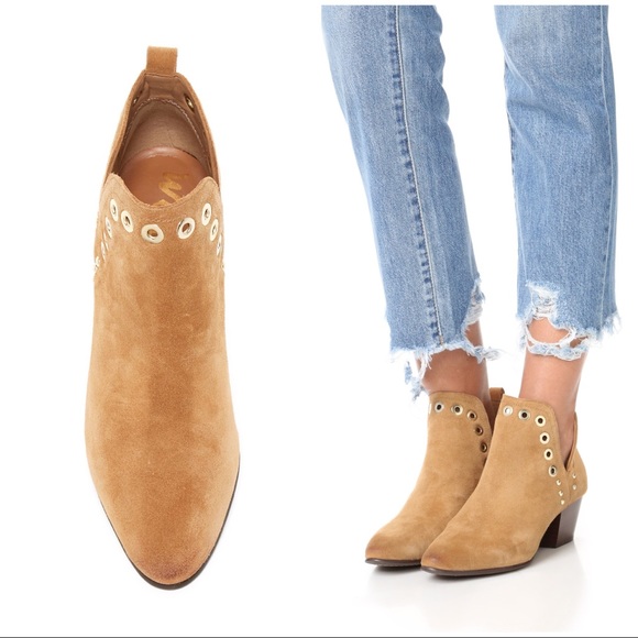Sam Edelman Shoes - Sam Edelman Rubin Grommet Ankle Bootie Size 6.5